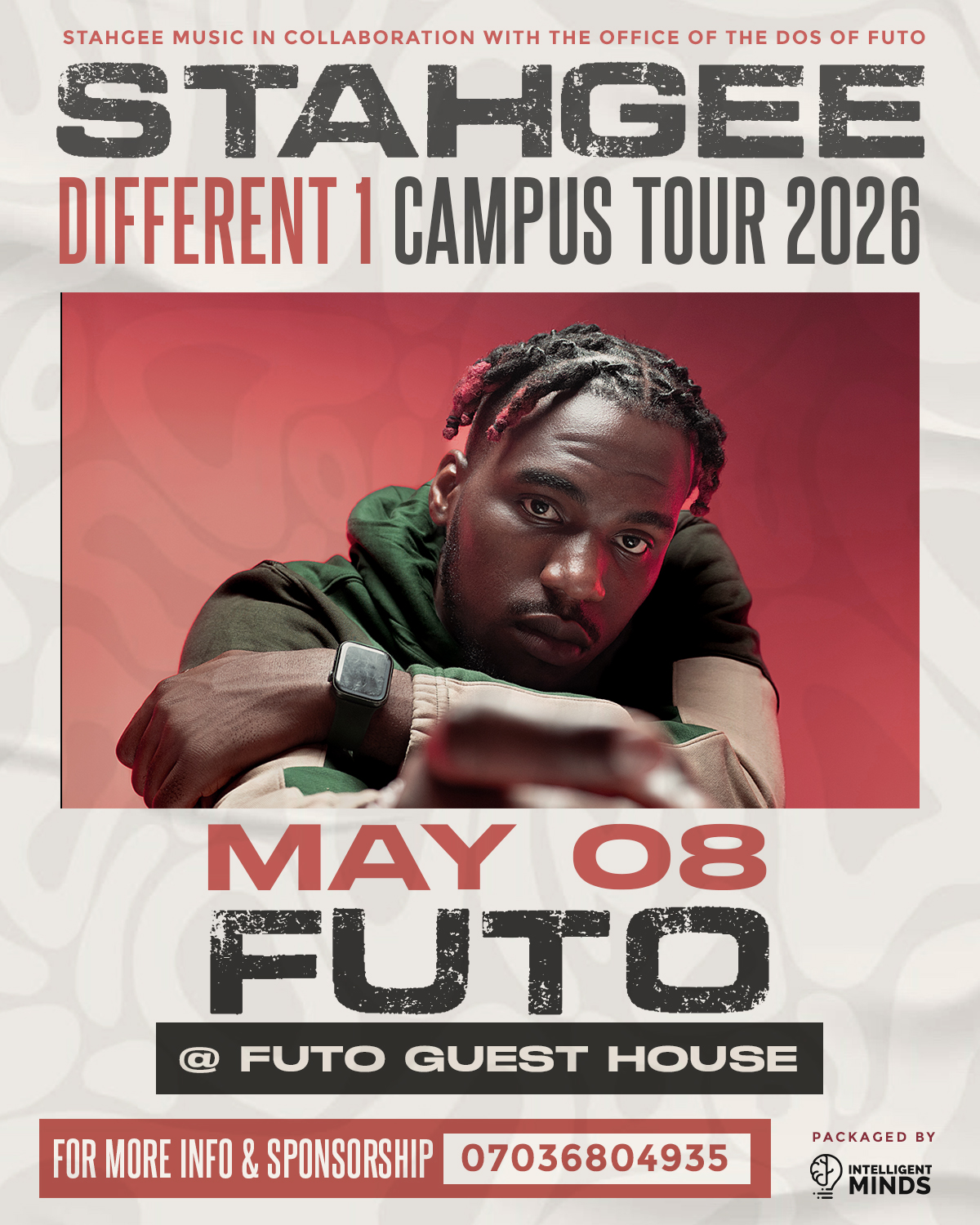 STAHGEE DIFFERENT 1 CAMPUS TOUR 2026 (FUTO)
