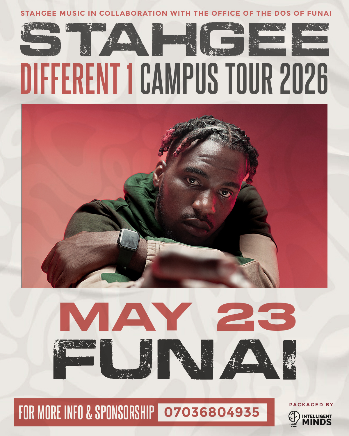 STAHGEE DIFFERENT 1 CAMPUS TOUR 2026 (FUNAI)